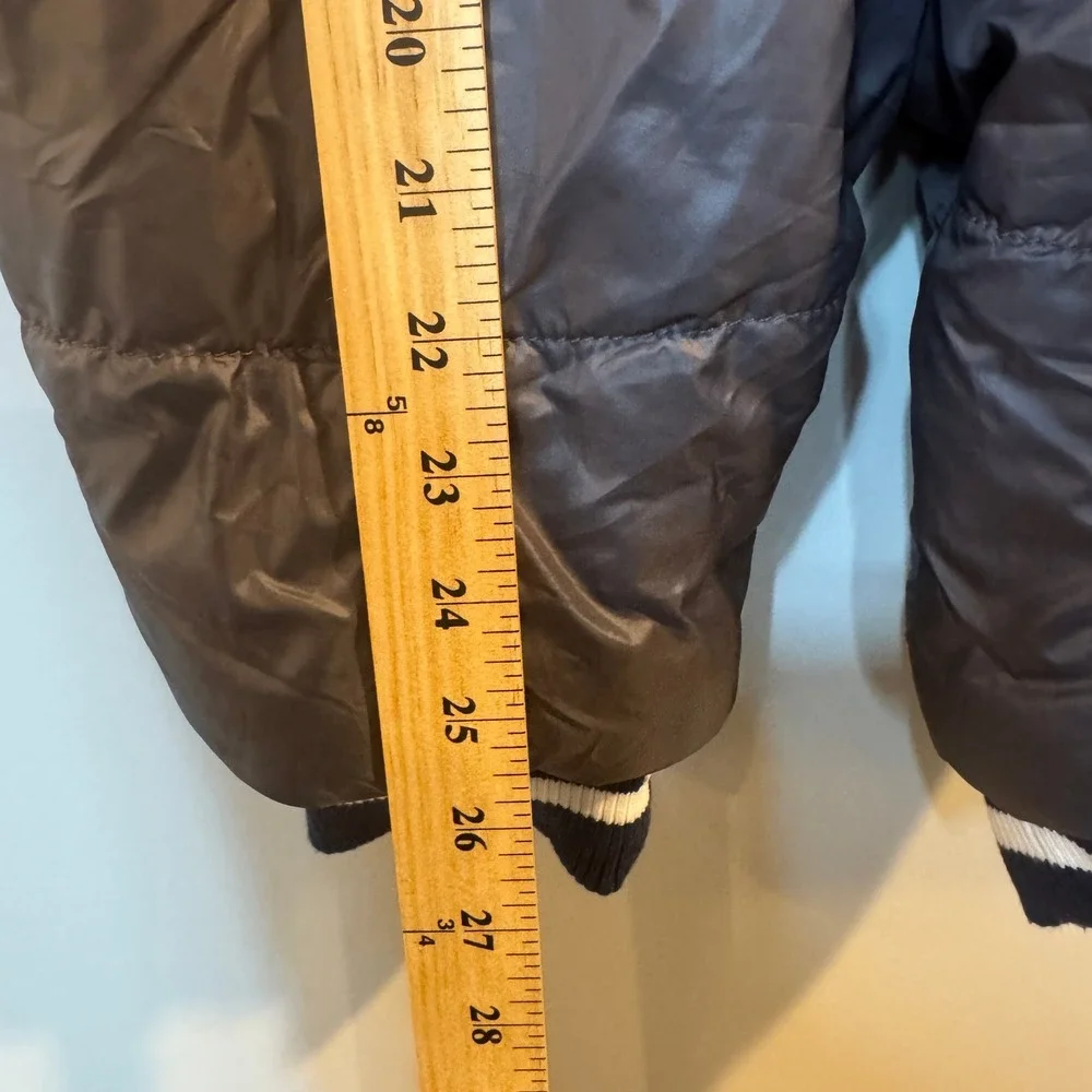Urban Republic Gray Puffer Snowsuit Baby 18M‎ Winter Warm Sherpa Lined